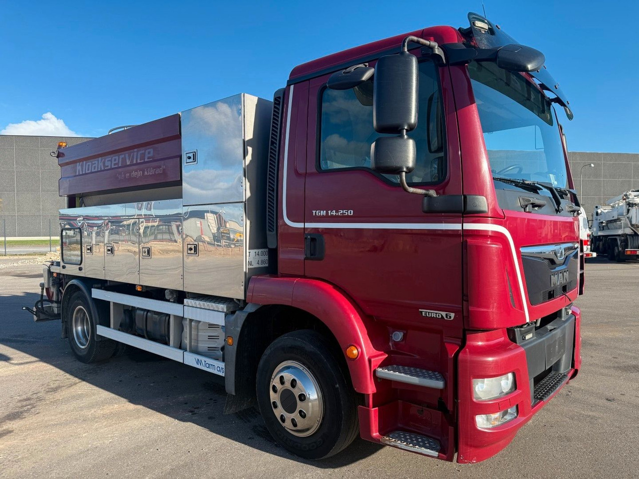 MAN TGM 14.250 VM-Tarm Stainless Steel 5600 l. Kombi - Autospurgo: foto 2 MAN TGM 14.250 VM-Tarm Stainless Steel 5600 l. Kombi - Autospurgo: foto 2