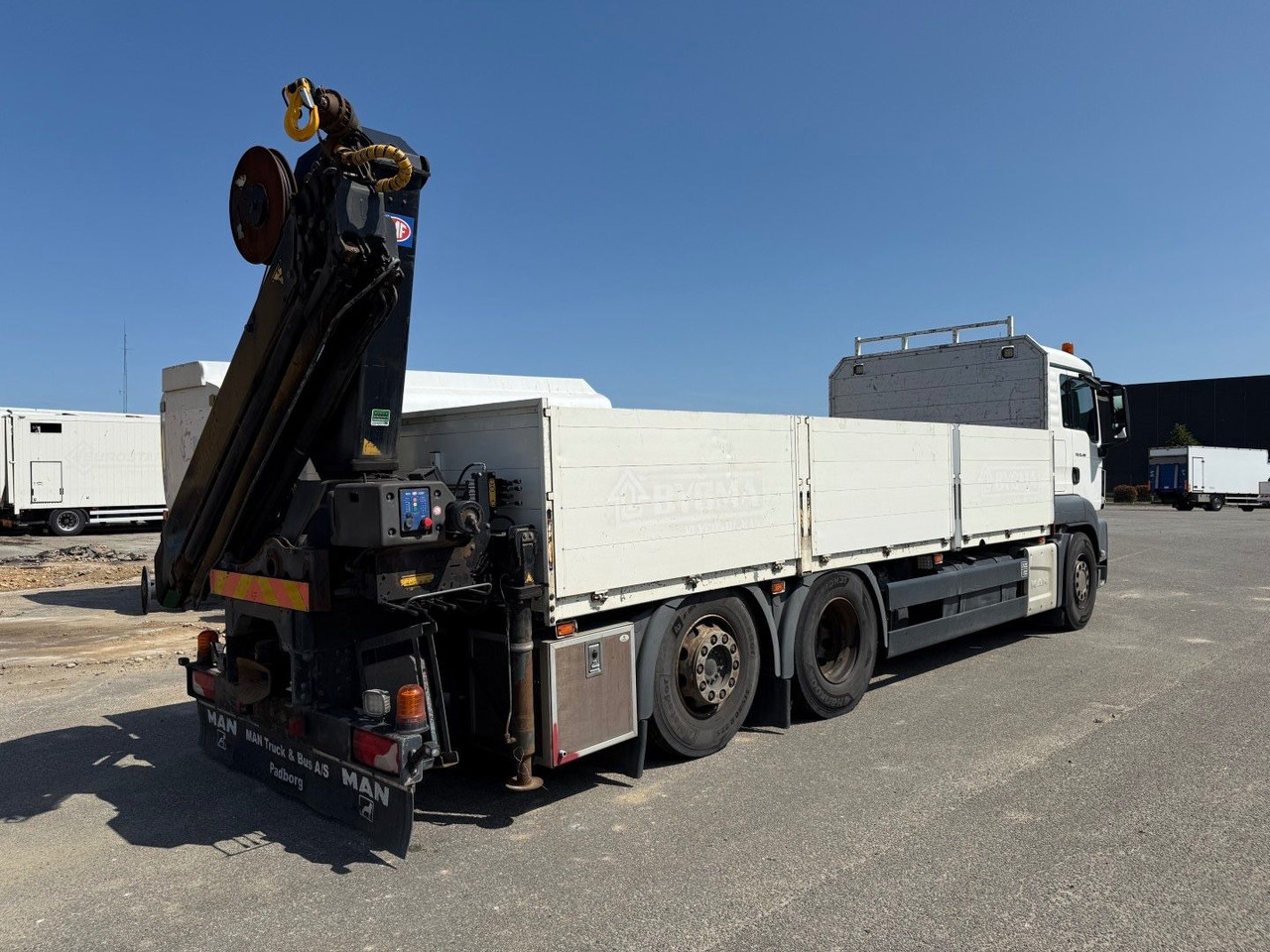 MAN TGS 26.400 6x2 HMF 2620 K5 / Engine Damage - Camion con gru: foto 3 MAN TGS 26.400 6x2 HMF 2620 K5 / Engine Damage - Camion con gru: foto 3