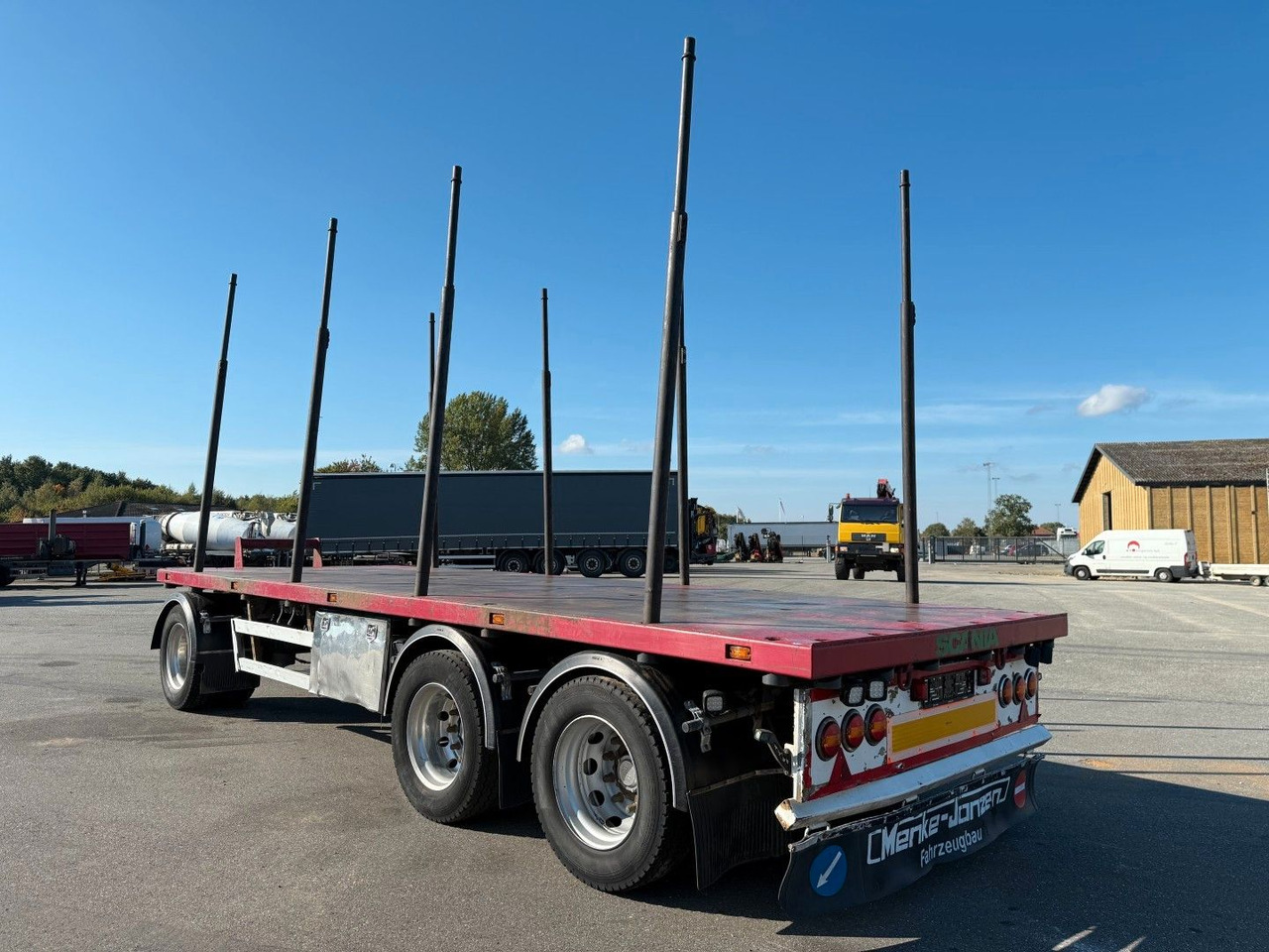 Menke-Janzen 24 t. 3 axle Woodtransport / Holztransport - Rimorchio trasporto legname: foto 4 Menke-Janzen 24 t. 3 axle Woodtransport / Holztransport - Rimorchio trasporto legname: foto 4