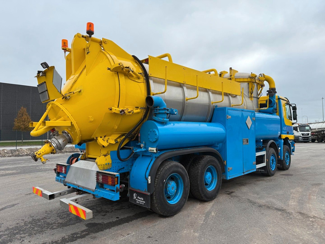 Mercedes-Benz Actros 4140 8x4 KOKS MEGAVAC 8000 ADR Dry Vac - Autospurgo: foto 3 Mercedes-Benz Actros 4140 8x4 KOKS MEGAVAC 8000 ADR Dry Vac - Autospurgo: foto 3