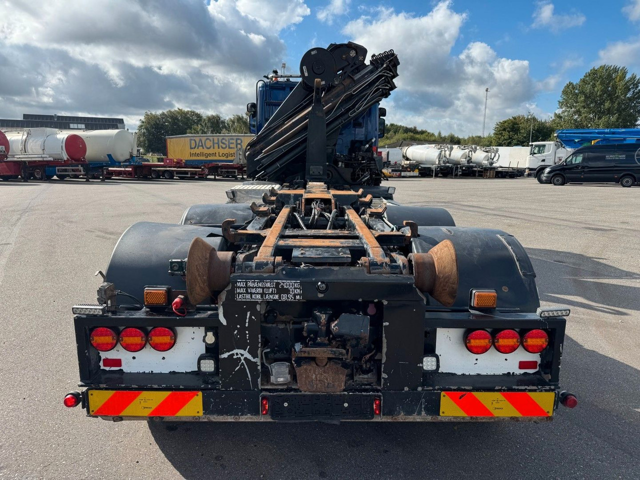 Camion con gru Scania G480 8x2*6 Hakenlift / Hiab 244 EP-5 Hipro: foto 21 Camion con gru Scania G480 8x2*6 Hakenlift / Hiab 244 EP-5 Hipro: foto 21