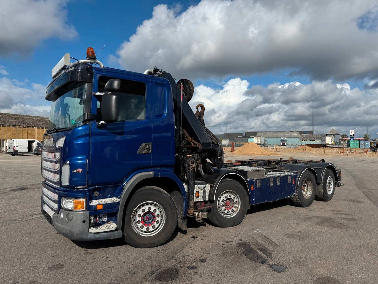 Camion con gru Scania G480 8x2*6 Hakenlift / Hiab 244 EP-5 Hipro: foto 22 Camion con gru Scania G480 8x2*6 Hakenlift / Hiab 244 EP-5 Hipro: foto 22