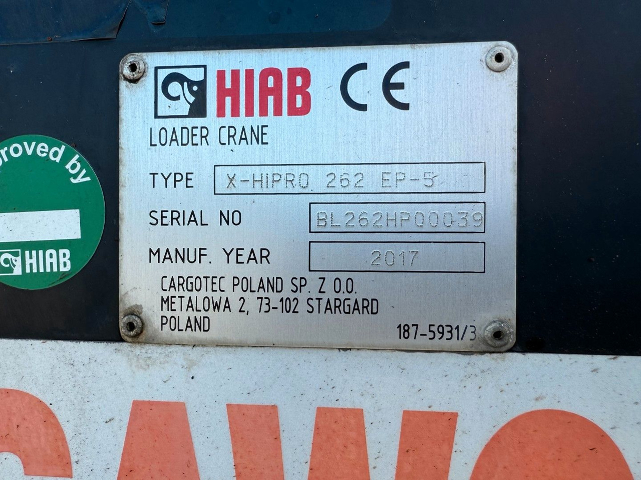 Camion con gru Volvo FH500 6x2*4 / Crane HIAB 262 EP-5 Euro 6: foto 9