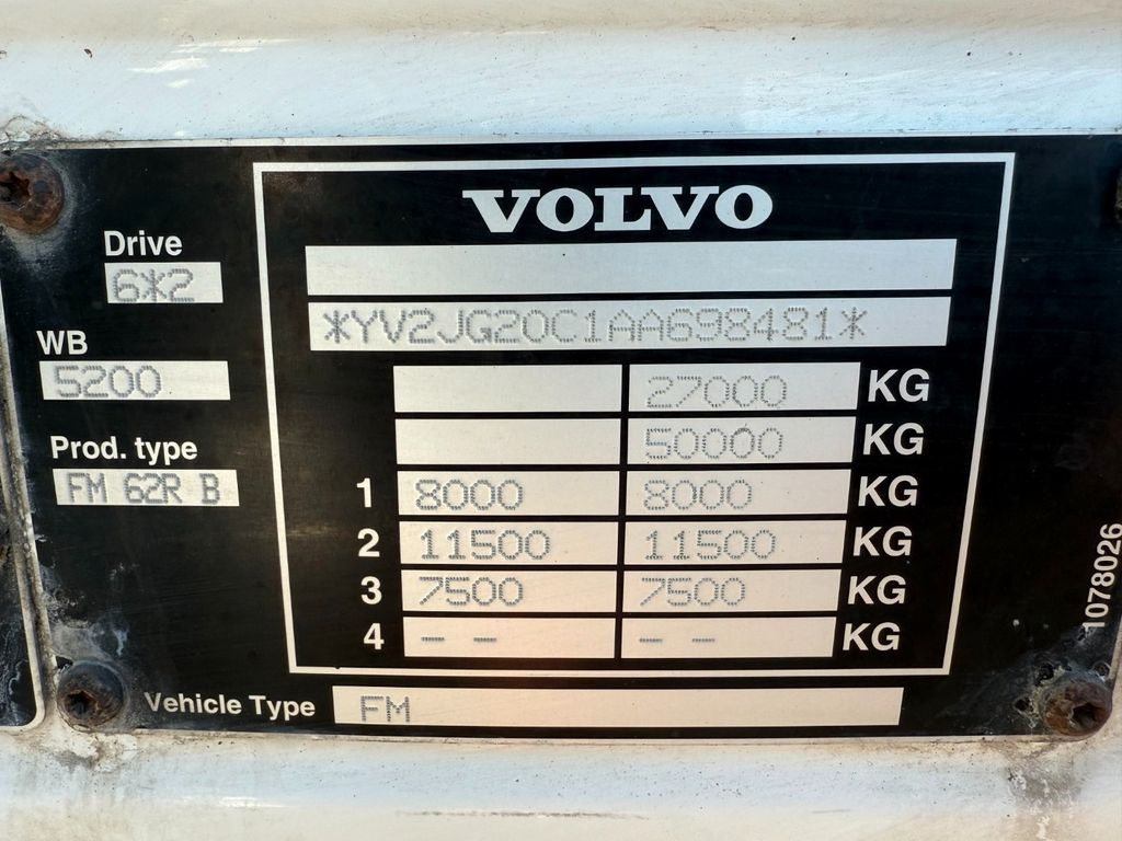 Camion cisterna Volvo FM460 8x2*6 24.000 l. ADR Tank Volvo FM460 8x2*6 24.000 l. ADR Tanktruck: foto 18