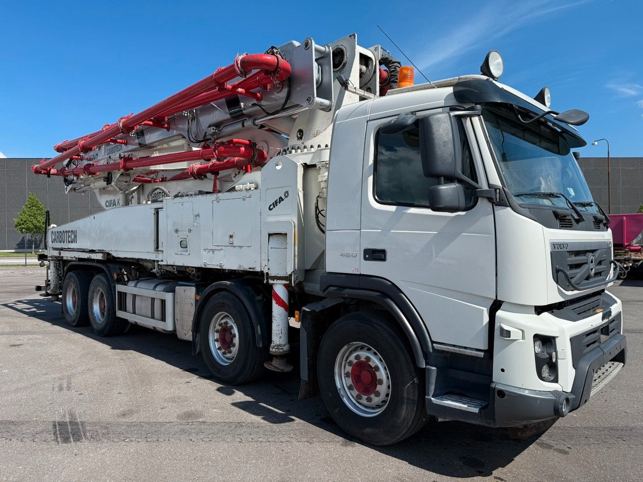 Volvo FMX460 8x4 CIFA K45H Concrete pump Euro 5 - Pompa autocarrata: foto 2 Volvo FMX460 8x4 CIFA K45H Concrete pump Euro 5 - Pompa autocarrata: foto 2
