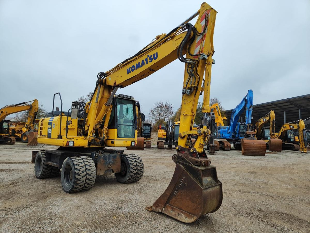 Komatsu PW160-8 - Escavatore gommato: foto 3 Komatsu PW160-8 - Escavatore gommato: foto 3