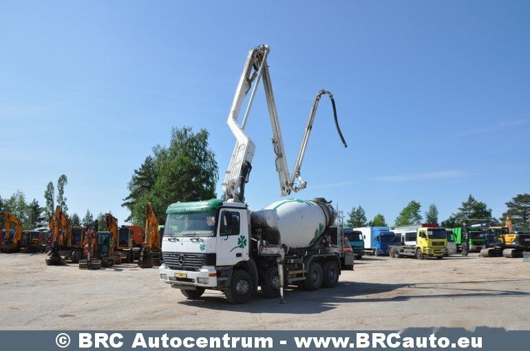 Mercedes-Benz Actros Putzmeistere 24m, NEW PUMP Cylinder - Autobetoniera: foto 1 Mercedes-Benz Actros Putzmeistere 24m, NEW PUMP Cylinder - Autobetoniera: foto 1