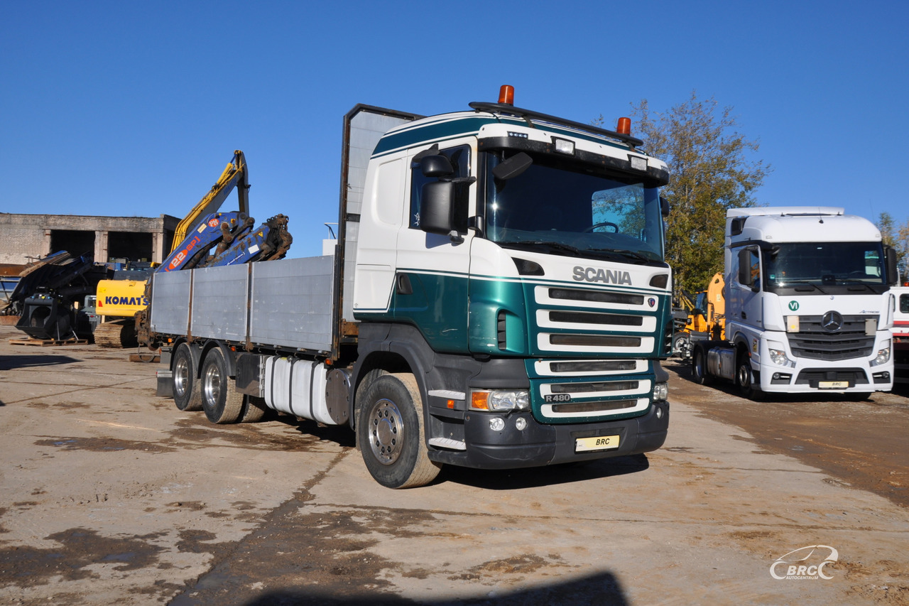 Scania R 480 - Autocarro con pianale/ Cassone fisso: foto 2 Scania R 480 - Autocarro con pianale/ Cassone fisso: foto 2