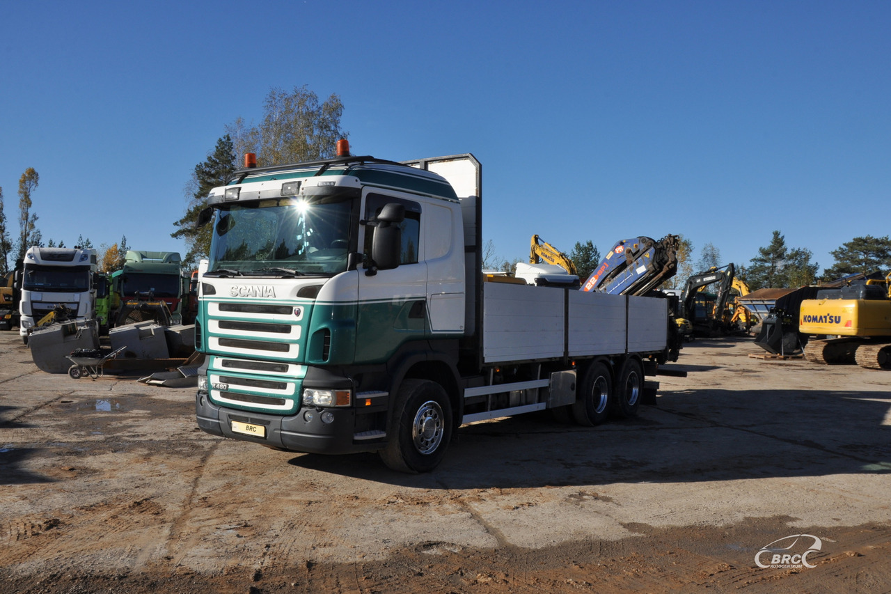 Scania R 480 - Autocarro con pianale/ Cassone fisso: foto 1 Scania R 480 - Autocarro con pianale/ Cassone fisso: foto 1