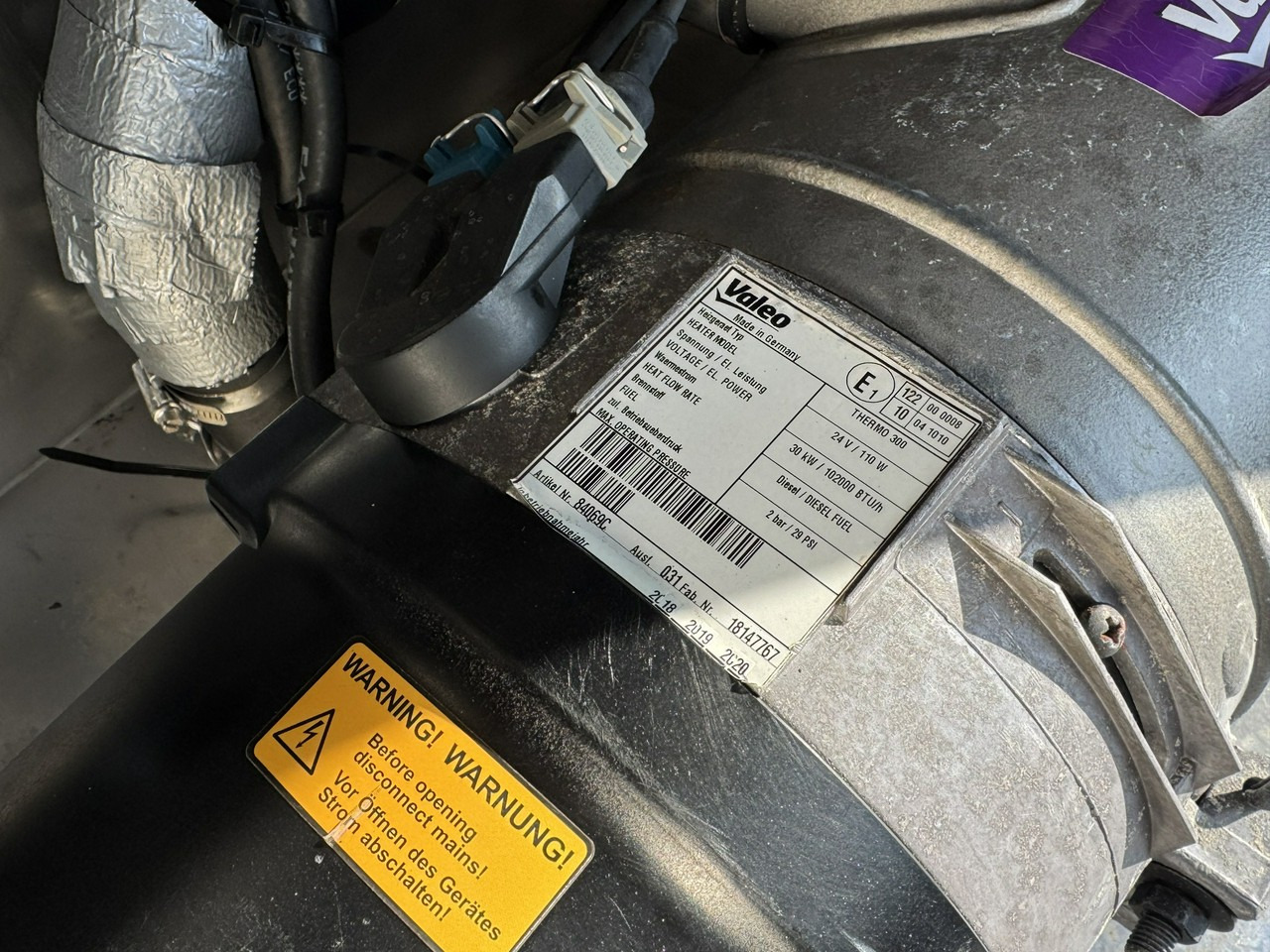 Leasing di Lag Spożywcza Magyar Izolowana Webasto Pompa Elektryczna do Zrzutu Lag Spożywcza Magyar Izolowana Webasto Pompa Elektryczna do Zrzutu: foto 10