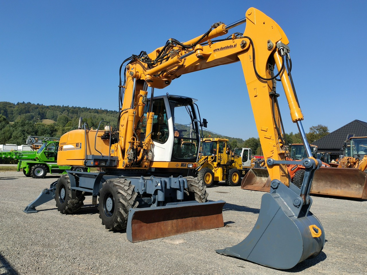 Liebherr A316 Maszyna po Pełnym Tulejowaniu Bez Luzów i Wycieków - Escavatore gommato: foto 5 Liebherr A316 Maszyna po Pełnym Tulejowaniu Bez Luzów i Wycieków - Escavatore gommato: foto 5