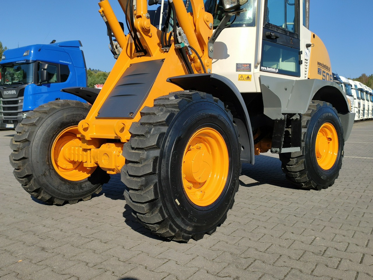 Liebherr L 506 STEREO Szybkozłącze / Łyżka Krokodyl + Widły Waga 6300kg - Pala articolata: foto 5 Liebherr L 506 STEREO Szybkozłącze / Łyżka Krokodyl + Widły Waga 6300kg - Pala articolata: foto 5