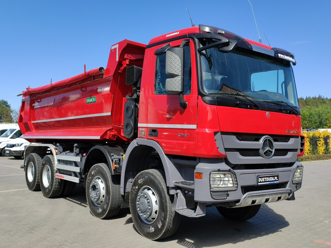 Mercedes Actros 4141 8x6 Wywrot SKIBICKI Automat EPS ze Sprzegłem !!! - Autocarro ribaltabile: foto 2 Mercedes Actros 4141 8x6 Wywrot SKIBICKI Automat EPS ze Sprzegłem !!! - Autocarro ribaltabile: foto 2