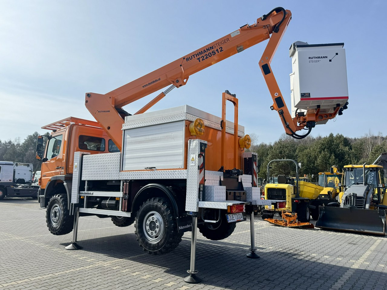 Mercedes Atego 1324 4x4 Zwyżka RUTHMANN STEIGER T220S12 Podnośnik Koszowy - Piattaforma autocarrata: foto 5 Mercedes Atego 1324 4x4 Zwyżka RUTHMANN STEIGER T220S12 Podnośnik Koszowy - Piattaforma autocarrata: foto 5