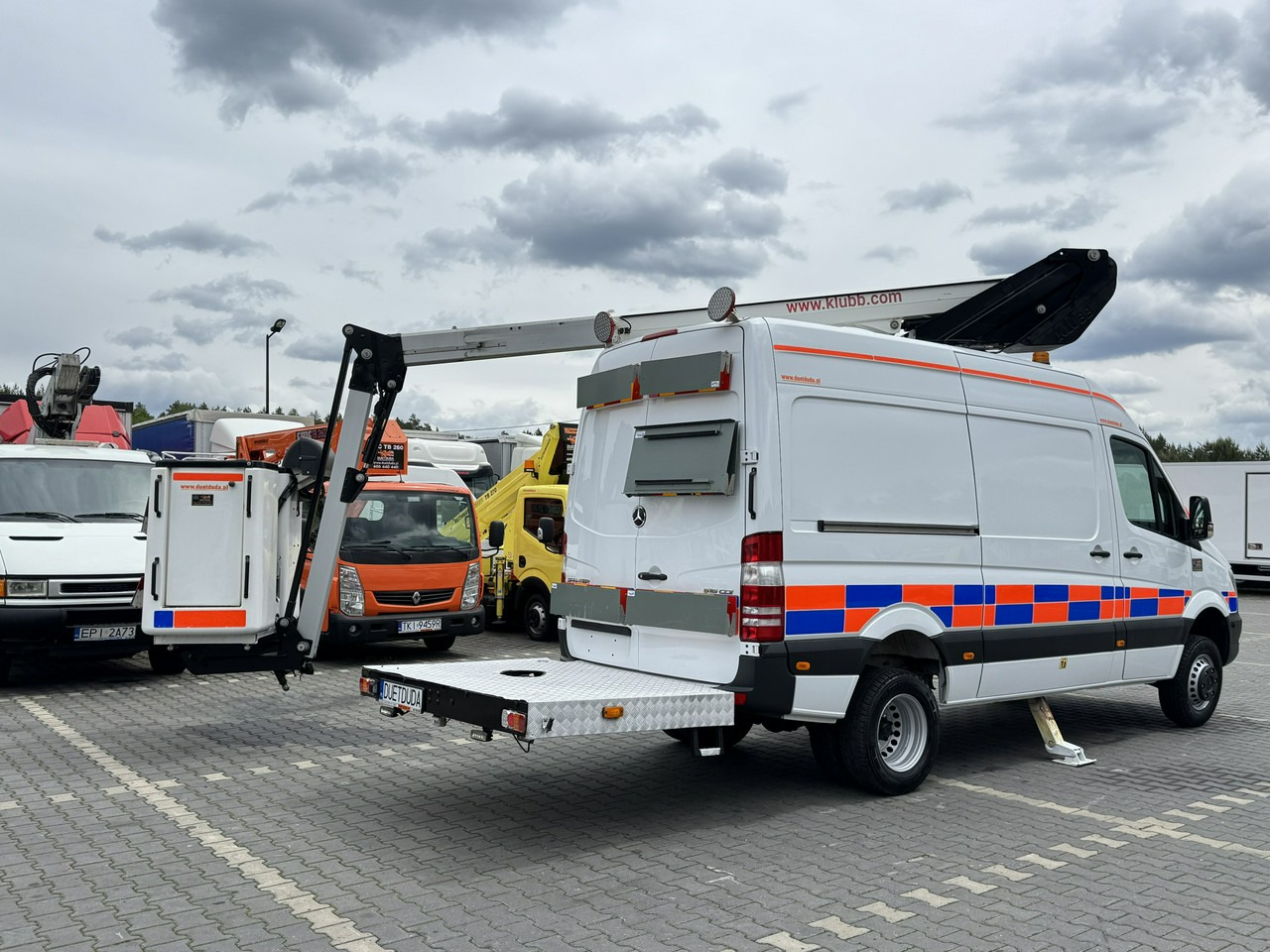 Leasing di Mercedes Sprinter Zwyżka Podnośnik Koszowy KLUBB K42P UDT WUMAG GSR Mercedes Sprinter Zwyżka Podnośnik Koszowy KLUBB K42P UDT WUMAG GSR: foto 27