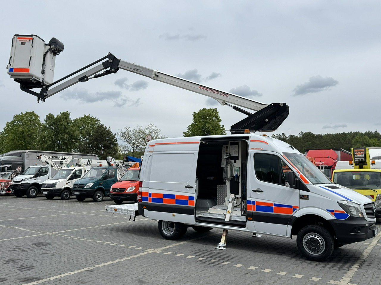 Leasing di Mercedes Sprinter Zwyżka Podnośnik Koszowy KLUBB K42P UDT WUMAG GSR Mercedes Sprinter Zwyżka Podnośnik Koszowy KLUBB K42P UDT WUMAG GSR: foto 9