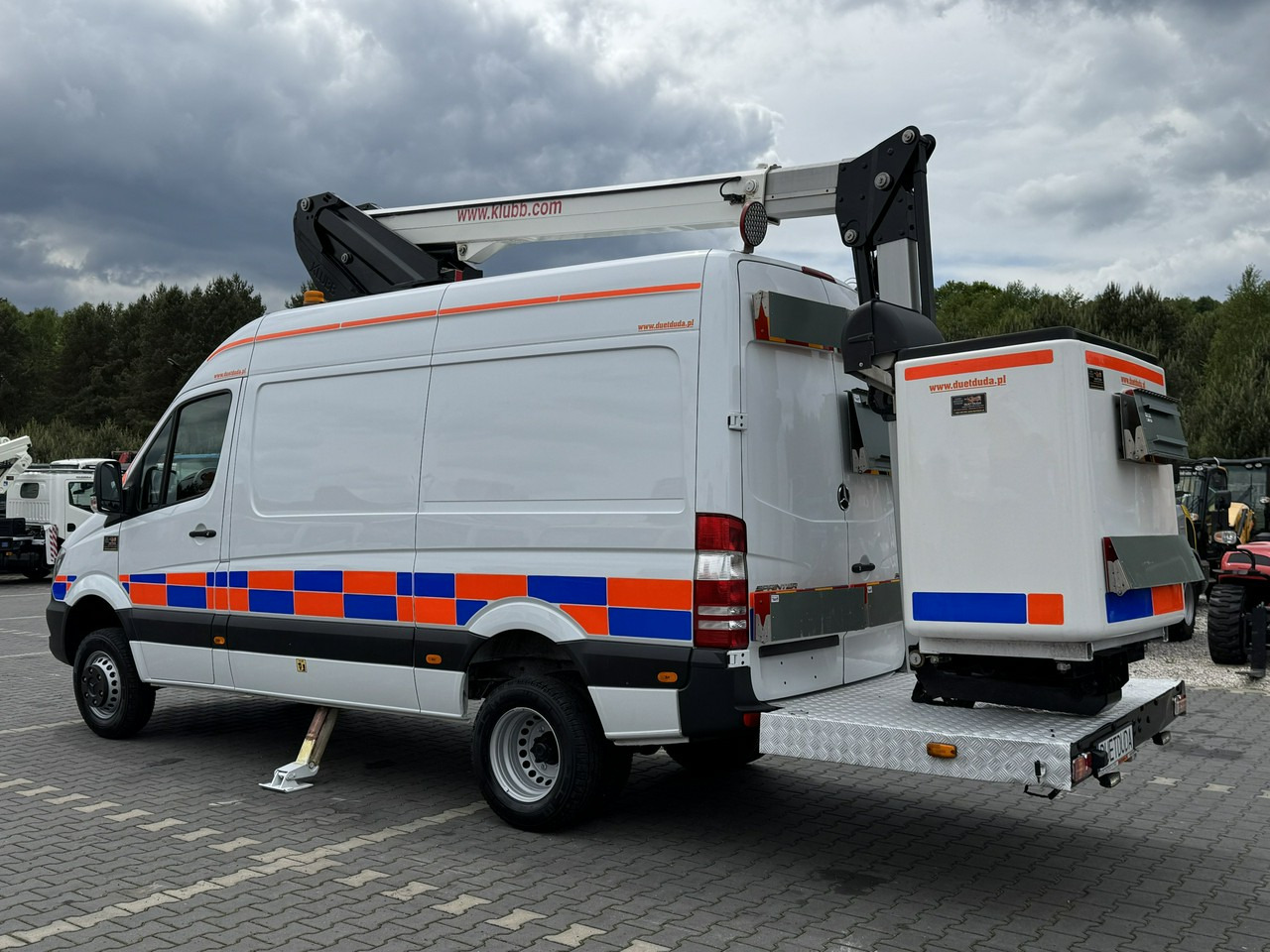 Leasing di Mercedes Sprinter Zwyżka Podnośnik Koszowy KLUBB K42P UDT WUMAG GSR Mercedes Sprinter Zwyżka Podnośnik Koszowy KLUBB K42P UDT WUMAG GSR: foto 26