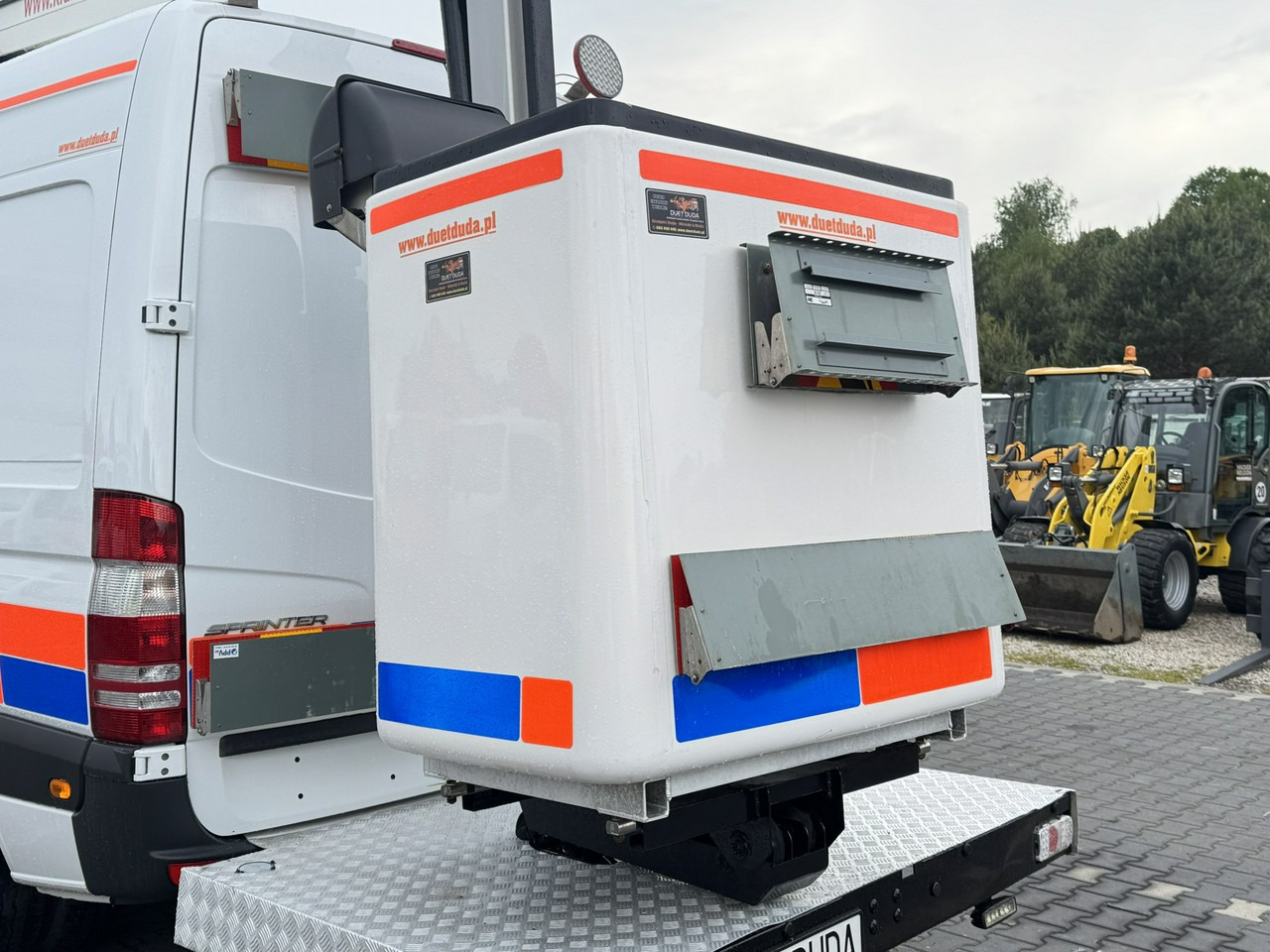 Piattaforma autocarrata Mercedes Sprinter Zwyżka Podnośnik Koszowy KLUBB K42P UDT WUMAG GSR: foto 22