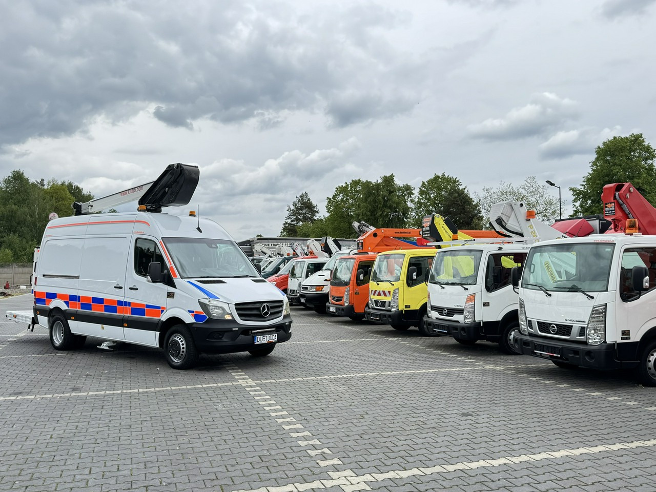 Mercedes Sprinter Zwyżka Podnośnik Koszowy KLUBB K42P UDT WUMAG GSR - Piattaforma autocarrata: foto 1 Mercedes Sprinter Zwyżka Podnośnik Koszowy KLUBB K42P UDT WUMAG GSR - Piattaforma autocarrata: foto 1