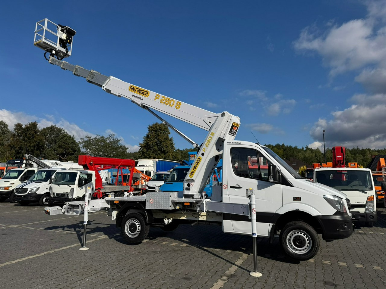 Mercedes Sprinter Zwyżka Podnośnik Koszowy PALFINGER P280 B UDT - Piattaforma autocarrata: foto 5 Mercedes Sprinter Zwyżka Podnośnik Koszowy PALFINGER P280 B UDT - Piattaforma autocarrata: foto 5