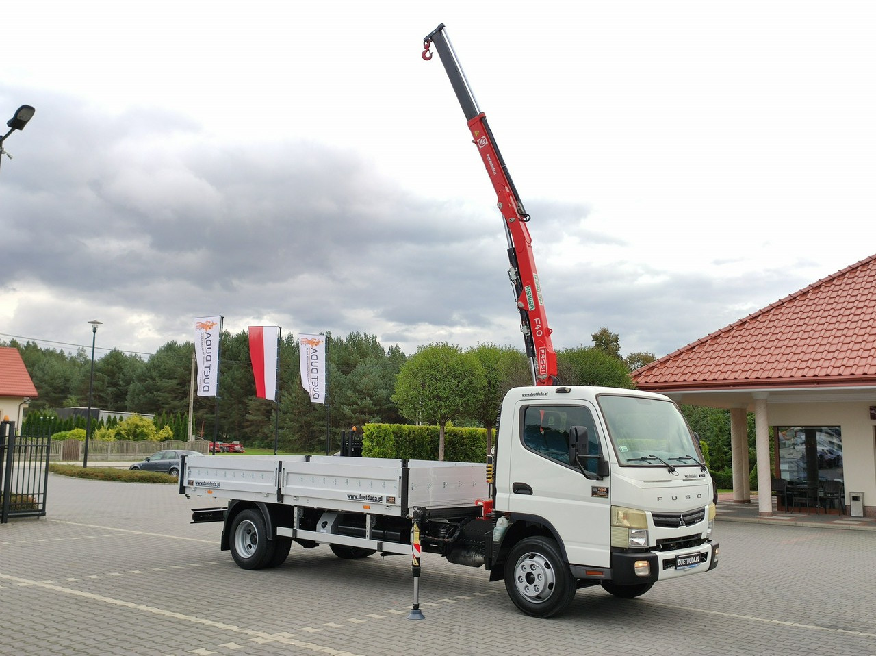 Mitsubishi Canter Fuso 7C15 3.0/150KM HDS FASSI F40 UNIKAT Super Stan !!! - Autocarro con pianale/ Cassone fisso, Camion con gru: foto 5 Mitsubishi Canter Fuso 7C15 3.0/150KM HDS FASSI F40 UNIKAT Super Stan !!! - Autocarro con pianale/ Cassone fisso, Camion con gru: foto 5