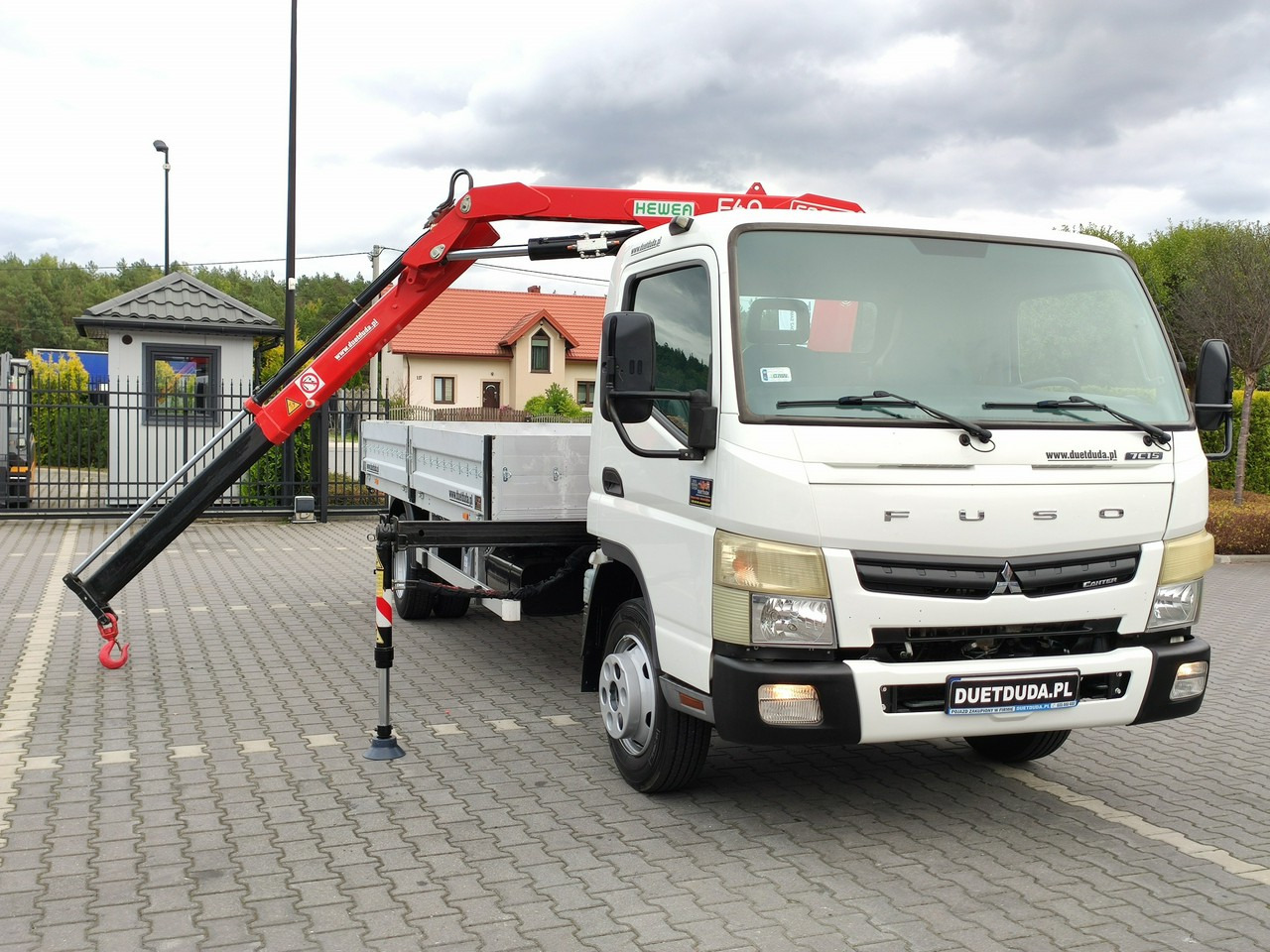 Mitsubishi Canter Fuso 7C15 3.0/150KM HDS FASSI F40 UNIKAT Super Stan !!! - Autocarro con pianale/ Cassone fisso, Camion con gru: foto 3 Mitsubishi Canter Fuso 7C15 3.0/150KM HDS FASSI F40 UNIKAT Super Stan !!! - Autocarro con pianale/ Cassone fisso, Camion con gru: foto 3