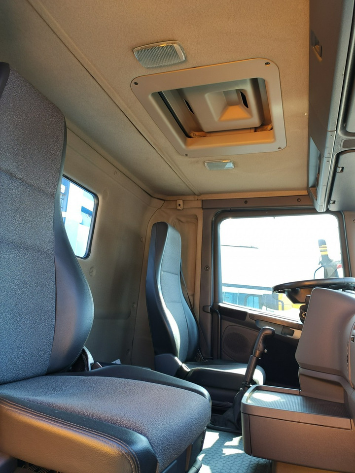 Autocarro con pianale/ Cassone fisso, Camion con gru Scania R 400 LB 6x2 HDS Budowlanka Widły Oś Skrętna Super Stan: foto 29