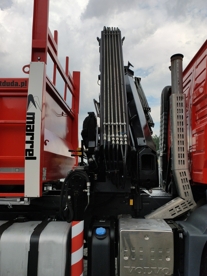 Autocarro ribaltabile, Camion con gru Volvo FMX 410 6x4 13L HDS Radiowy Hydroburta: foto 19