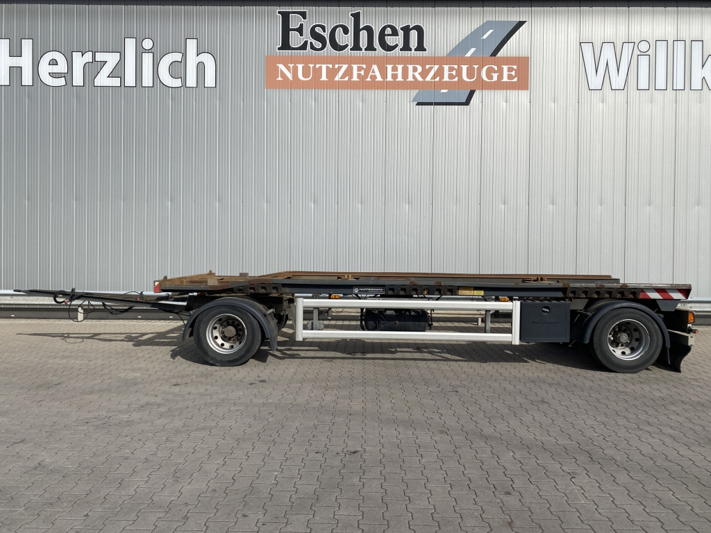 Hüffermann HAR 18.70 Außenrollenanhänger - Rimorchio scarrabile/ Multibenna: foto 2 Hüffermann HAR 18.70 Außenrollenanhänger - Rimorchio scarrabile/ Multibenna: foto 2