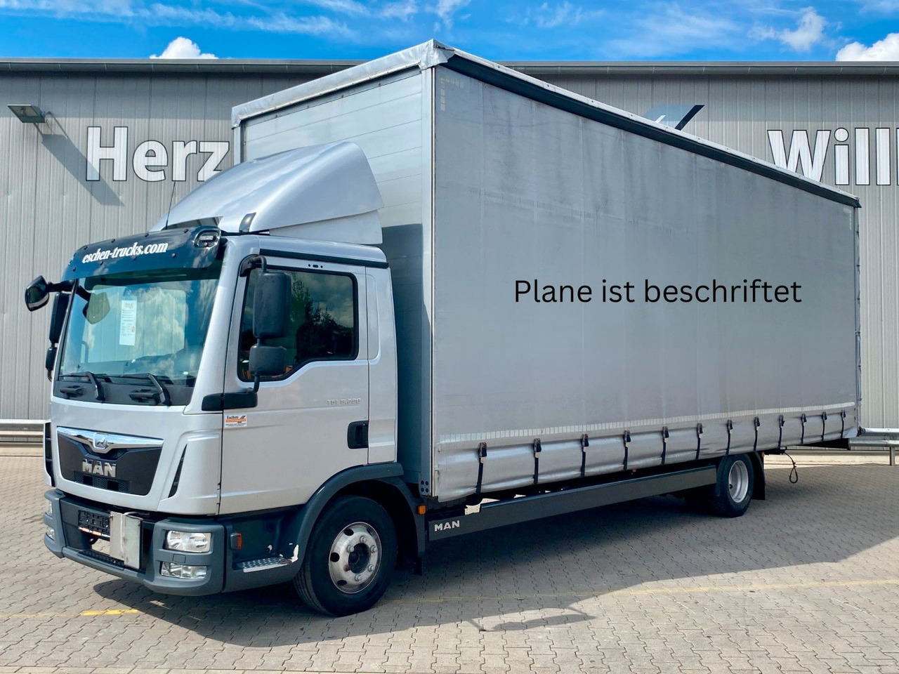MAN TGL 8.220 I Pritsche Plane*Klima*2Tank*Automatik - Camion centinato: foto 1 MAN TGL 8.220 I Pritsche Plane*Klima*2Tank*Automatik - Camion centinato: foto 1