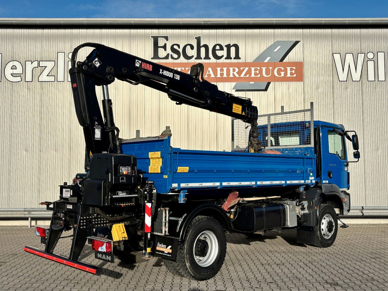MAN TGM 18.320 4x4 BB | TÜV NEU*HIAB XHIDUO 138*FUNK - Autocarro ribaltabile, Camion con gru: foto 5 MAN TGM 18.320 4x4 BB | TÜV NEU*HIAB XHIDUO 138*FUNK - Autocarro ribaltabile, Camion con gru: foto 5