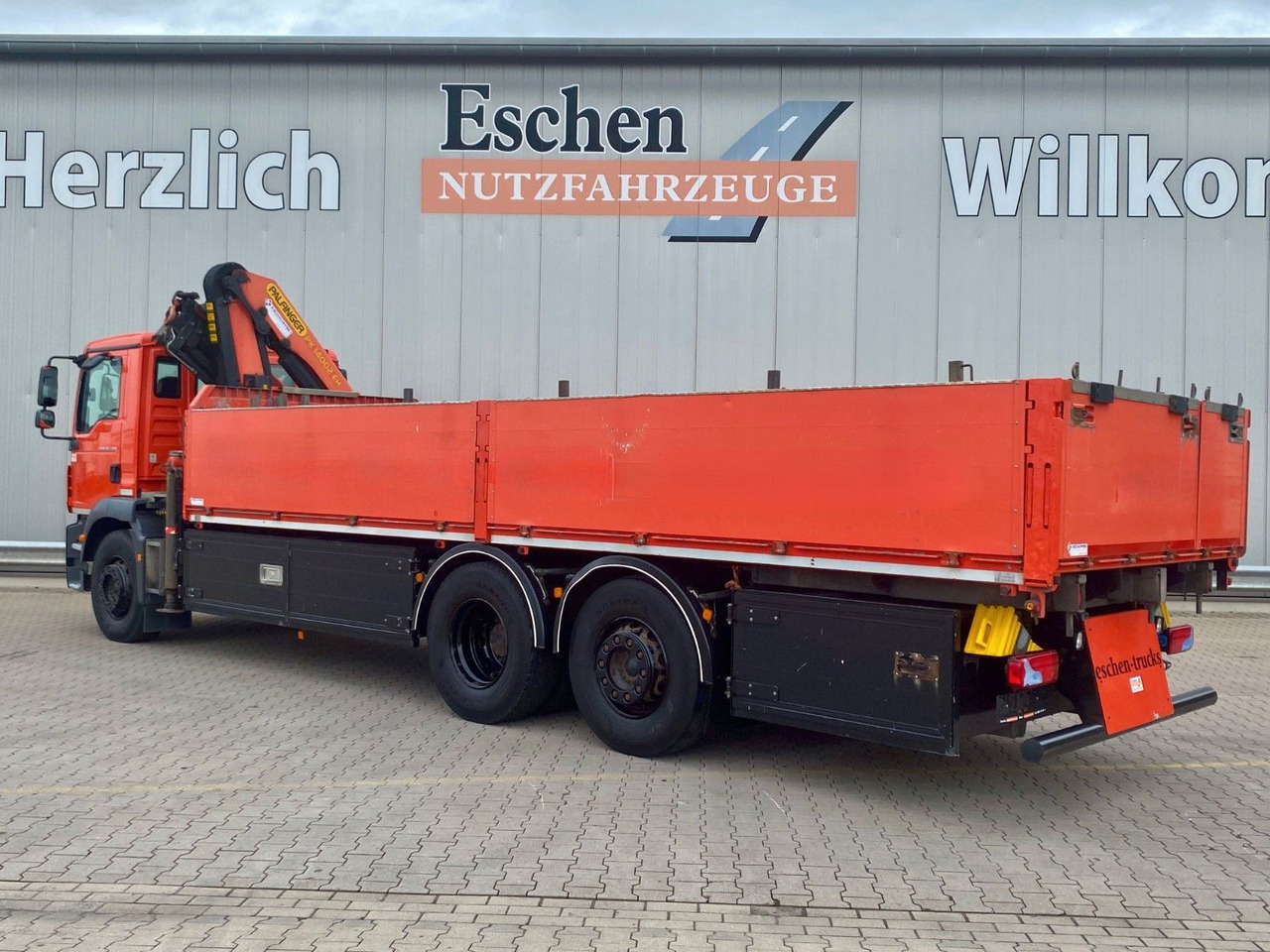 MAN TGM 26.340 6x2-4 LL | PK14002*Funk*Klima*1.Hand - Autocarro con pianale/ Cassone fisso, Camion con gru: foto 5 MAN TGM 26.340 6x2-4 LL | PK14002*Funk*Klima*1.Hand - Autocarro con pianale/ Cassone fisso, Camion con gru: foto 5