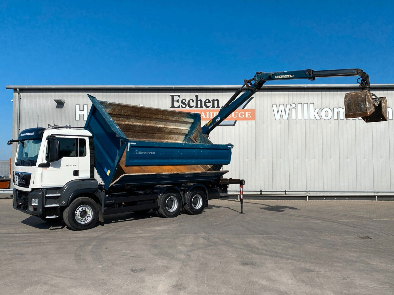 MAN TGS 33.500 6x4 BB | Palfinger M12L80*Bordmatik MAN TGS 33.500 6x4 BB | Palfinger M12L80*Bordmatik - Autocarro ribaltabile, Camion con gru: foto 1 MAN TGS 33.500 6x4 BB | Palfinger M12L80*Bordmatik MAN TGS 33.500 6x4 BB | Palfinger M12L80*Bordmatik - Autocarro ribaltabile, Camion con gru: foto 1