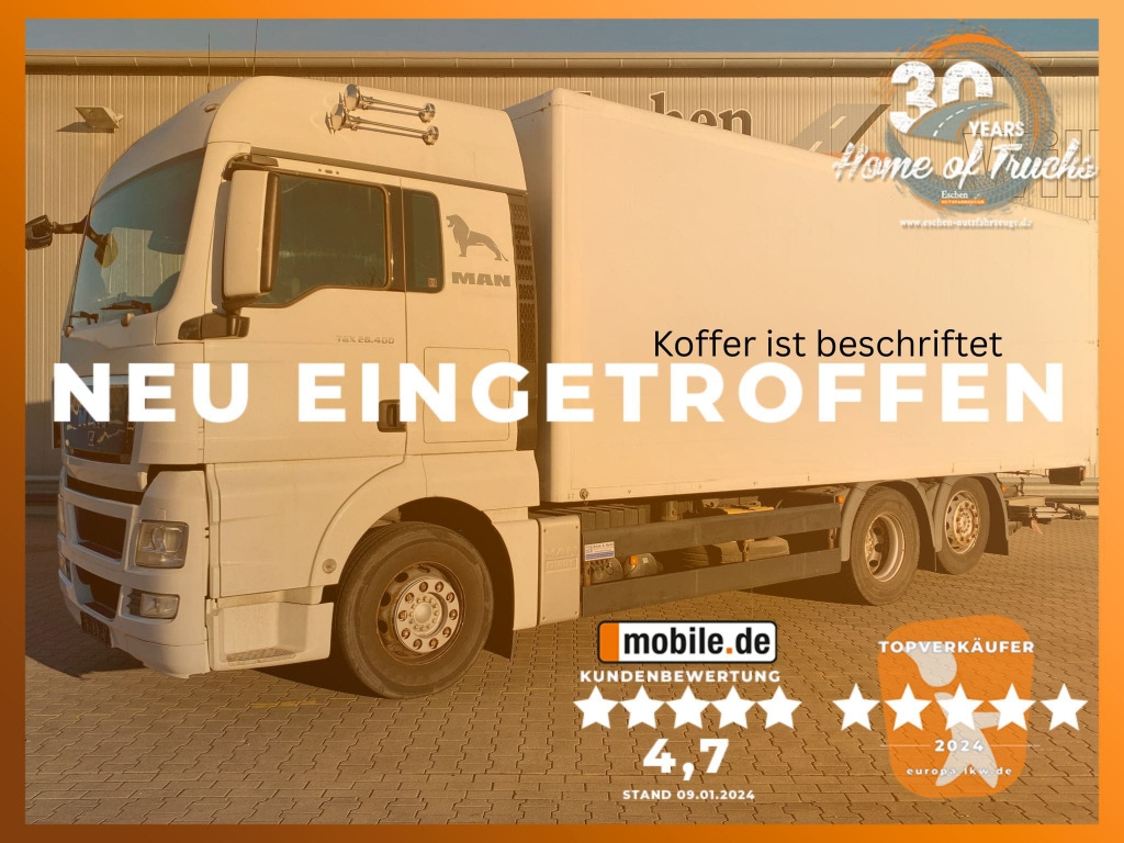 MAN TGX 26.400 6x2-2 LL / MBB-LBW - Autocarro furgonato: foto 1 MAN TGX 26.400 6x2-2 LL / MBB-LBW - Autocarro furgonato: foto 1