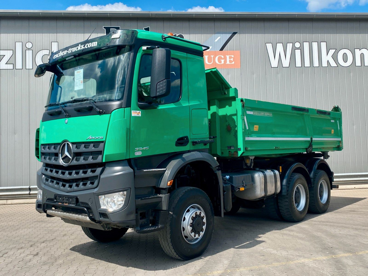 Mercedes-Benz 3345 Arocs 6x6 | MEILLER*Bordmatik*AHK*Blatt*AC - Autocarro ribaltabile: foto 1 Mercedes-Benz 3345 Arocs 6x6 | MEILLER*Bordmatik*AHK*Blatt*AC - Autocarro ribaltabile: foto 1