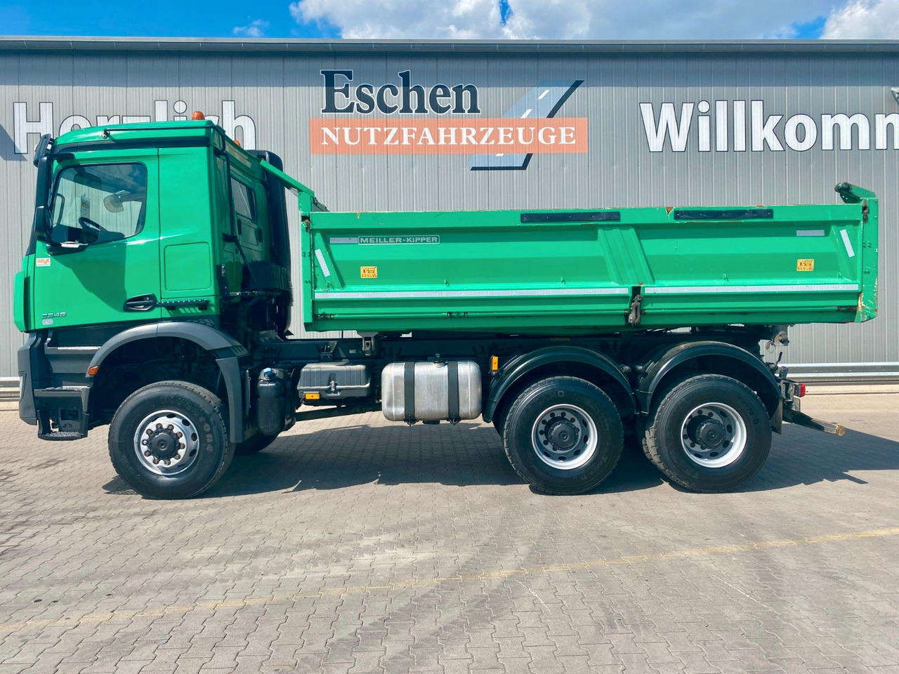 Mercedes-Benz 3345 Arocs 6x6 | MEILLER*Bordmatik*AHK*Blatt*AC - Autocarro ribaltabile: foto 3 Mercedes-Benz 3345 Arocs 6x6 | MEILLER*Bordmatik*AHK*Blatt*AC - Autocarro ribaltabile: foto 3