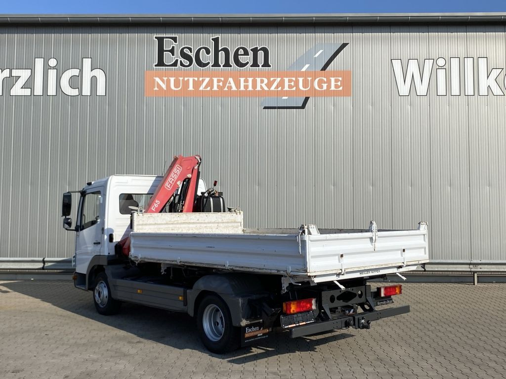 Mercedes-Benz 818 Atego | Fassi F65*MEILLER*PKW-AHK*1.Hand - Autocarro ribaltabile, Camion con gru: foto 3 Mercedes-Benz 818 Atego | Fassi F65*MEILLER*PKW-AHK*1.Hand - Autocarro ribaltabile, Camion con gru: foto 3