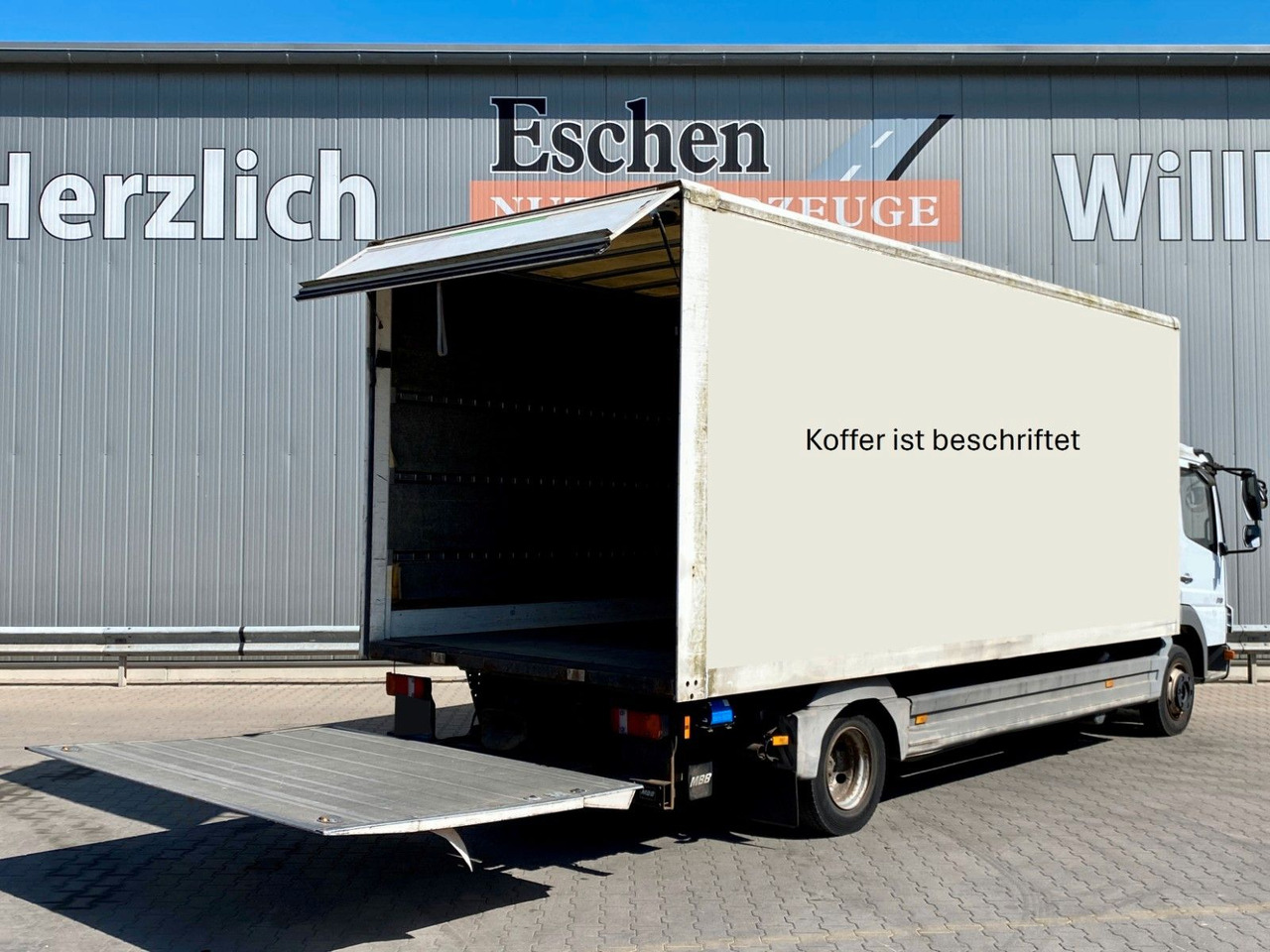 Mercedes-Benz 818 Atego | MBB LBW 1,00to.*3x Sitze*AHK*Teppich - Furgone box: foto 5 Mercedes-Benz 818 Atego | MBB LBW 1,00to.*3x Sitze*AHK*Teppich - Furgone box: foto 5