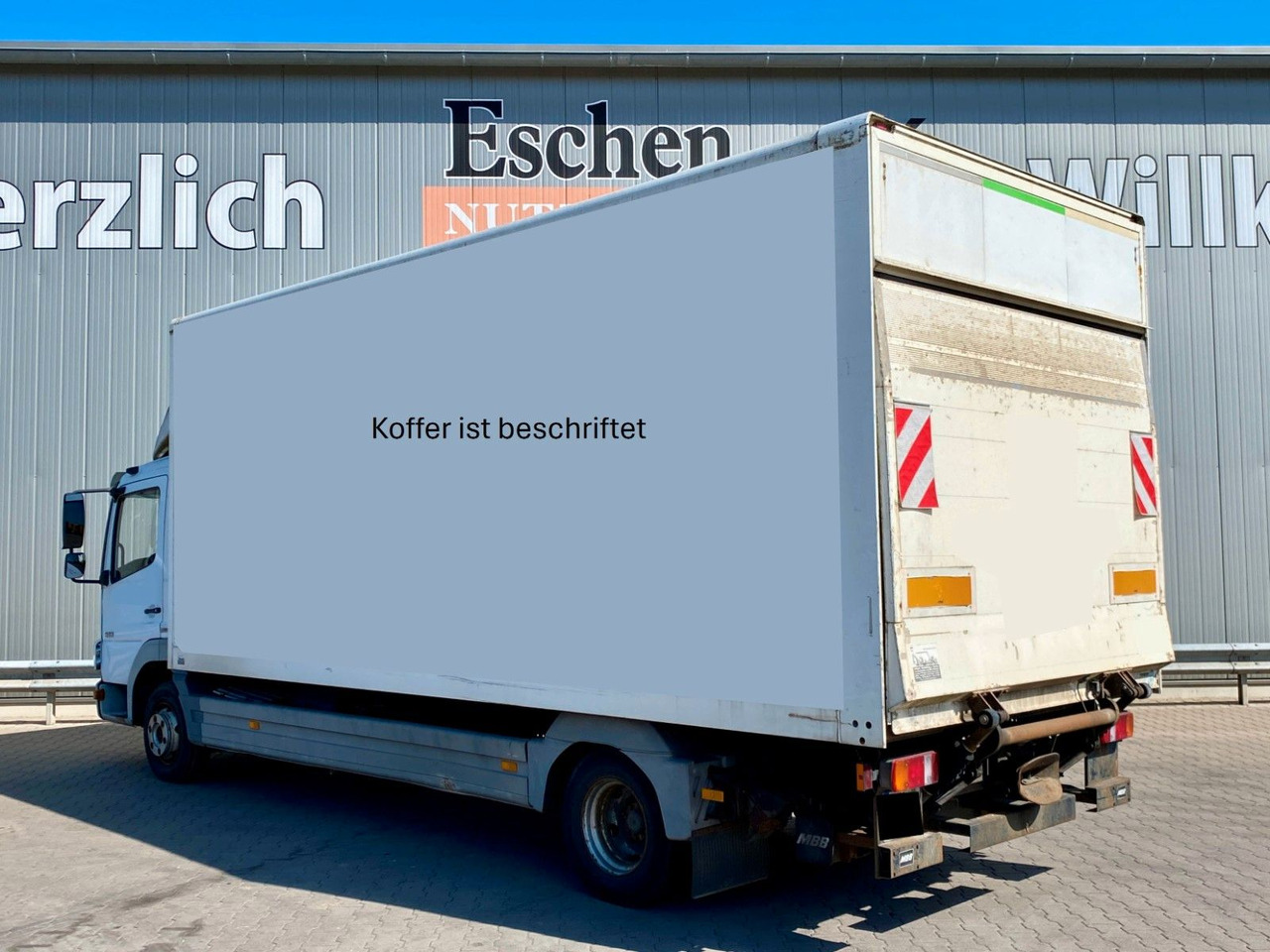 Mercedes-Benz 818 Atego | MBB LBW 1,00to.*3x Sitze*AHK*Teppich - Furgone box: foto 3 Mercedes-Benz 818 Atego | MBB LBW 1,00to.*3x Sitze*AHK*Teppich - Furgone box: foto 3
