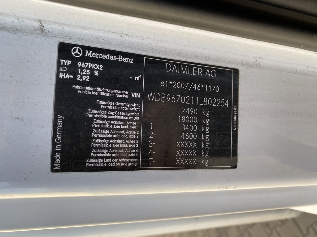 Mercedes-Benz 818 L Atego / BÄR-LBW - Autocarro furgonato: foto 4 Mercedes-Benz 818 L Atego / BÄR-LBW - Autocarro furgonato: foto 4