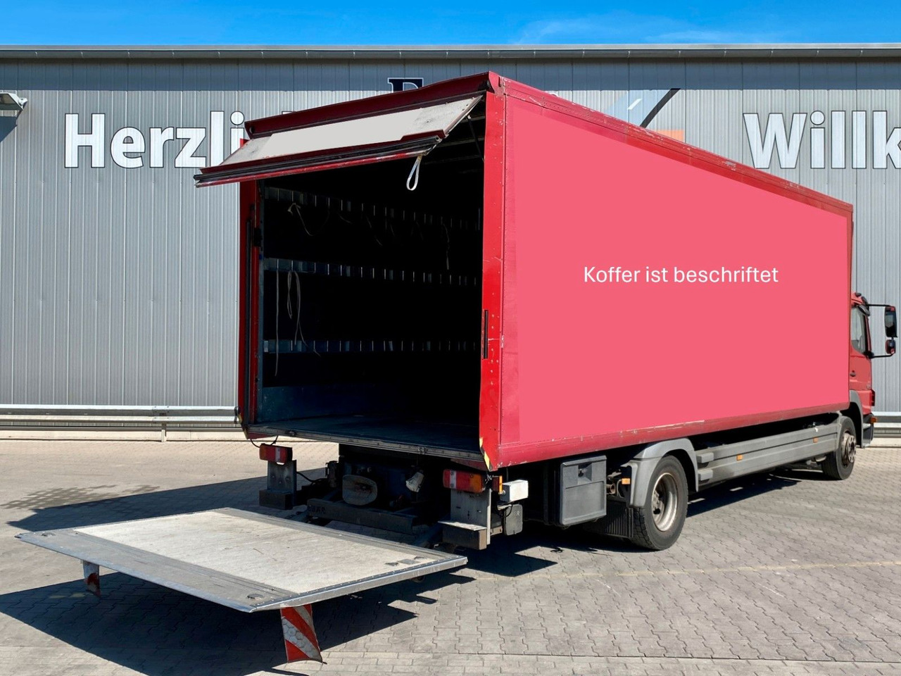 Mercedes-Benz Atego 1224 | BÄR LBW 1,50to*3x Sitze*Klima*AHK - Autocarro furgonato: foto 5 Mercedes-Benz Atego 1224 | BÄR LBW 1,50to*3x Sitze*Klima*AHK - Autocarro furgonato: foto 5