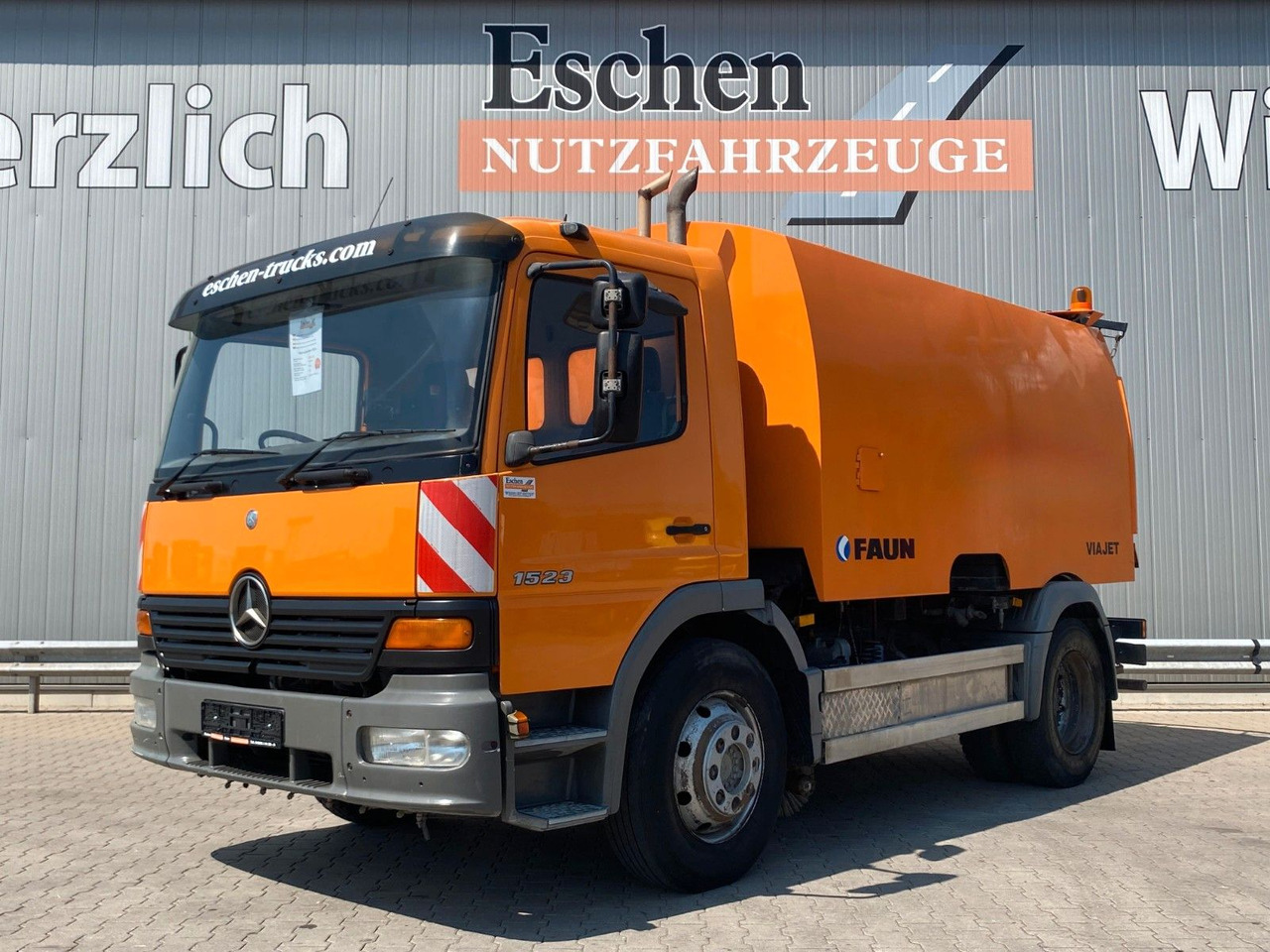 Mercedes-Benz Atego 1523| Faun Viajet 6R*Klima*manuell*1.Hand! - Spazzatrice stradale: foto 1 Mercedes-Benz Atego 1523| Faun Viajet 6R*Klima*manuell*1.Hand! - Spazzatrice stradale: foto 1
