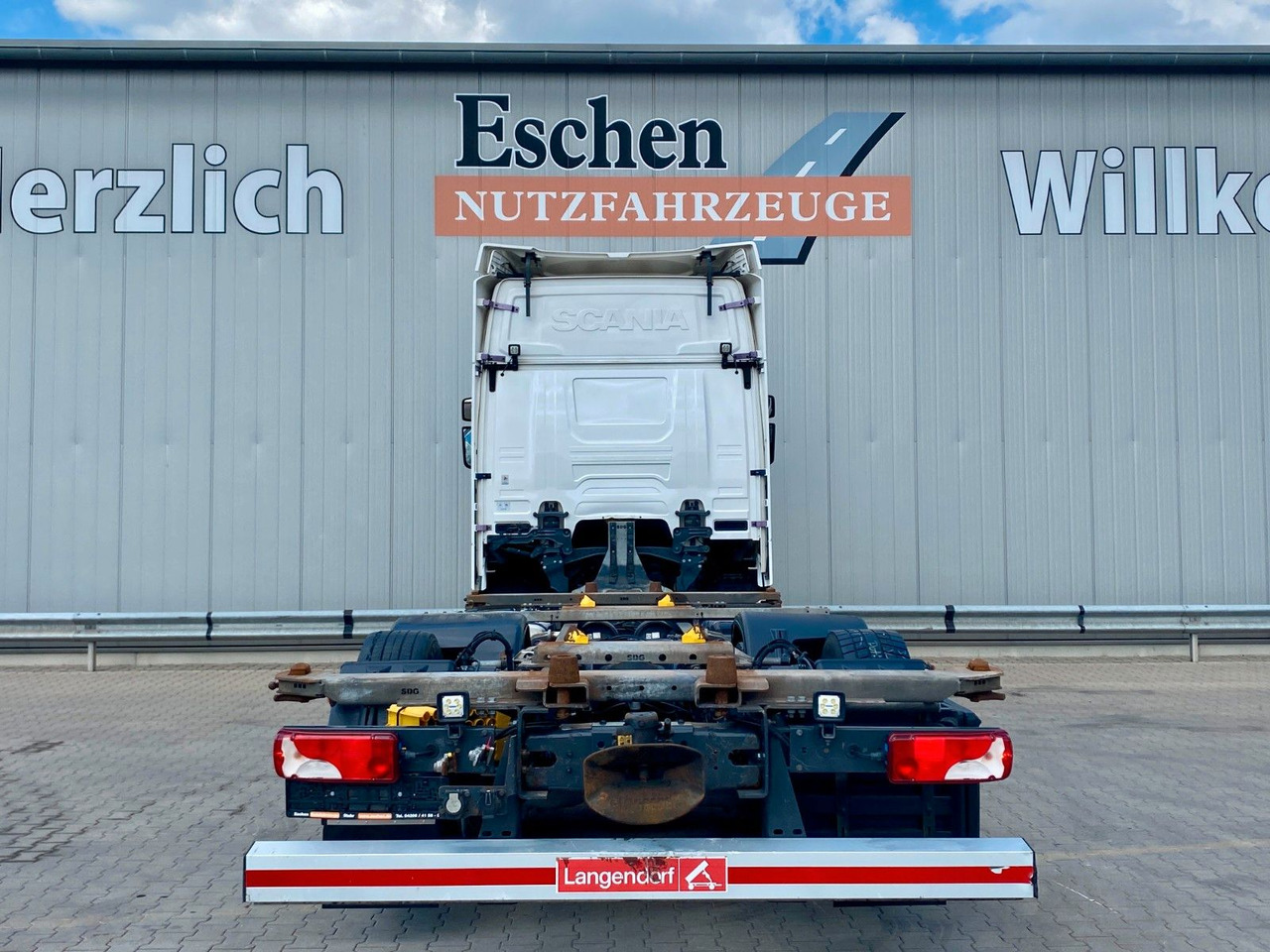 Scania R 450 B 6x2*4 BDF | Retarder*AHK*Lift*SDG Rahmen - Autocarro portacontainer/ Caisse interchangeable: foto 4 Scania R 450 B 6x2*4 BDF | Retarder*AHK*Lift*SDG Rahmen - Autocarro portacontainer/ Caisse interchangeable: foto 4