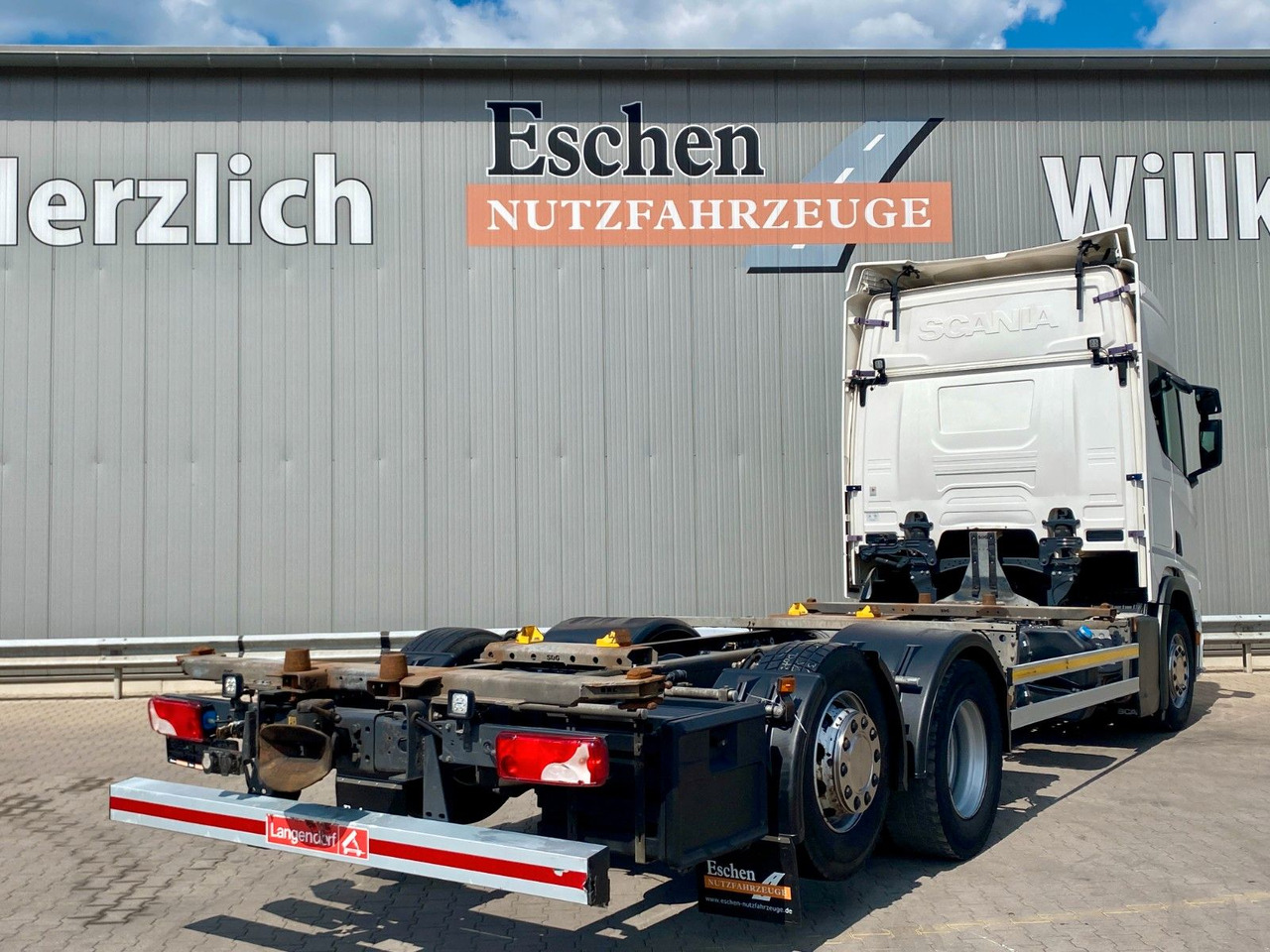 Scania R 450 B 6x2*4 BDF | Retarder*AHK*Lift*SDG Rahmen - Autocarro portacontainer/ Caisse interchangeable: foto 5 Scania R 450 B 6x2*4 BDF | Retarder*AHK*Lift*SDG Rahmen - Autocarro portacontainer/ Caisse interchangeable: foto 5