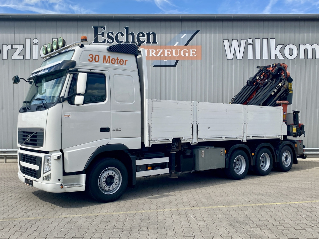Volvo FH 460 8x4 / Palfinger PK 53002 SHF Kran - Autocarro con pianale/ Cassone fisso, Camion con gru: foto 1 Volvo FH 460 8x4 / Palfinger PK 53002 SHF Kran - Autocarro con pianale/ Cassone fisso, Camion con gru: foto 1