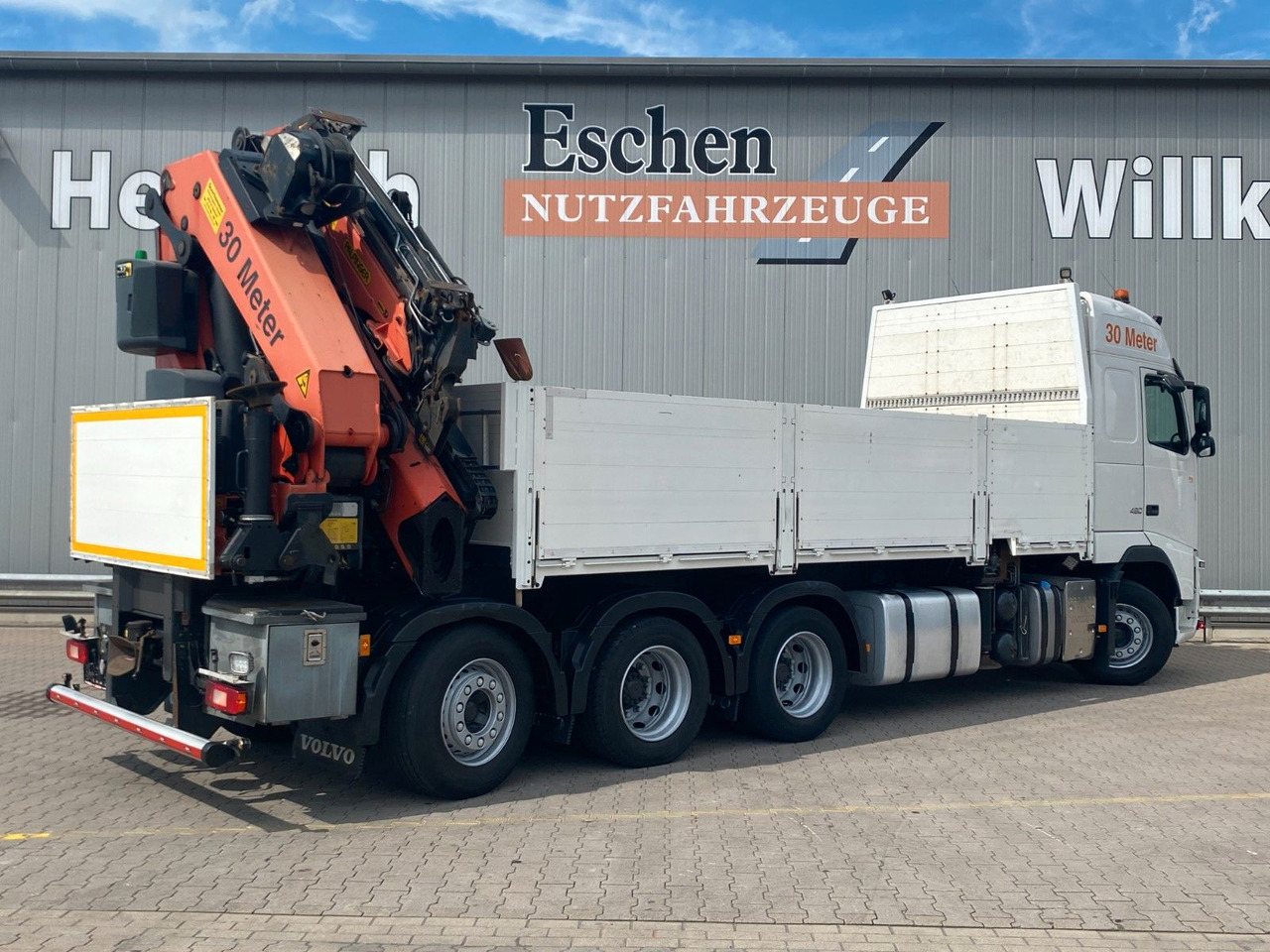 Volvo FH460 8x4 Palfinger PK53002SH+JIB+Seilwinde - Autocarro con pianale/ Cassone fisso, Camion con gru: foto 5 Volvo FH460 8x4 Palfinger PK53002SH+JIB+Seilwinde - Autocarro con pianale/ Cassone fisso, Camion con gru: foto 5