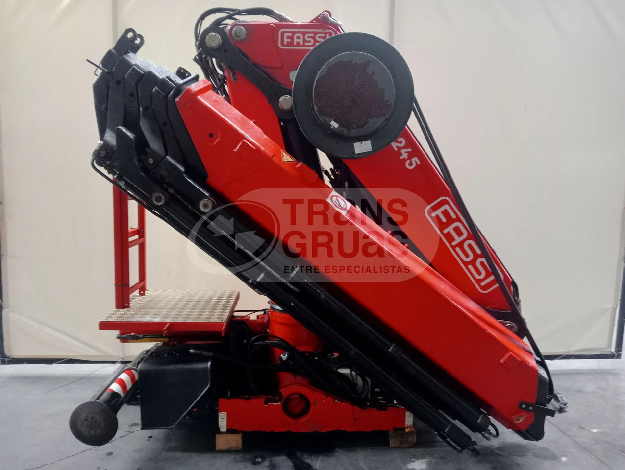 Grúa hidráulica Fassi F245A.2.26 E DYNAMIC - Gru per autocarro: foto 2 Grúa hidráulica Fassi F245A.2.26 E DYNAMIC - Gru per autocarro: foto 2