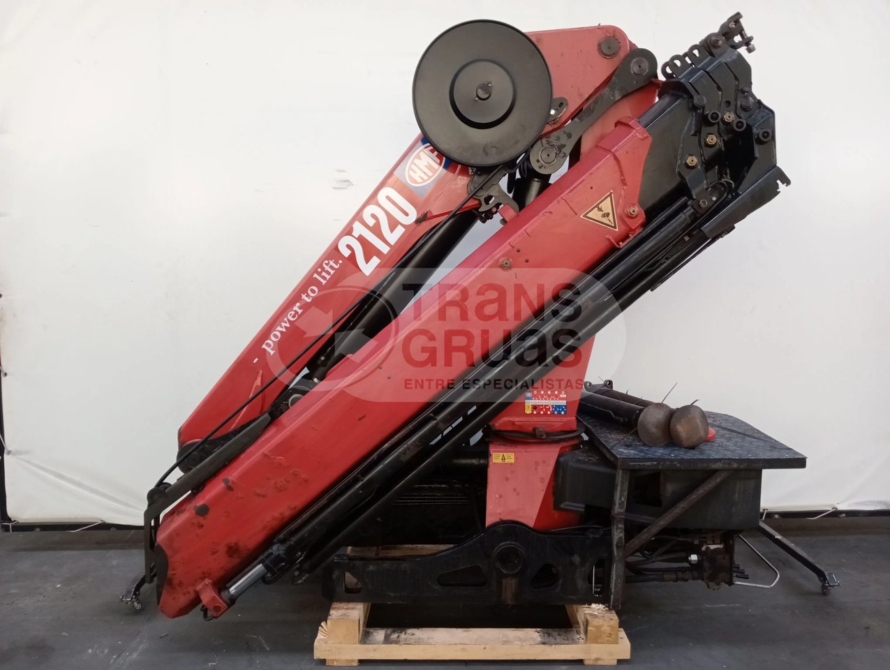 Grúa hidráulica HMF 2120 K RC - Gru per autocarro: foto 2 Grúa hidráulica HMF 2120 K RC - Gru per autocarro: foto 2