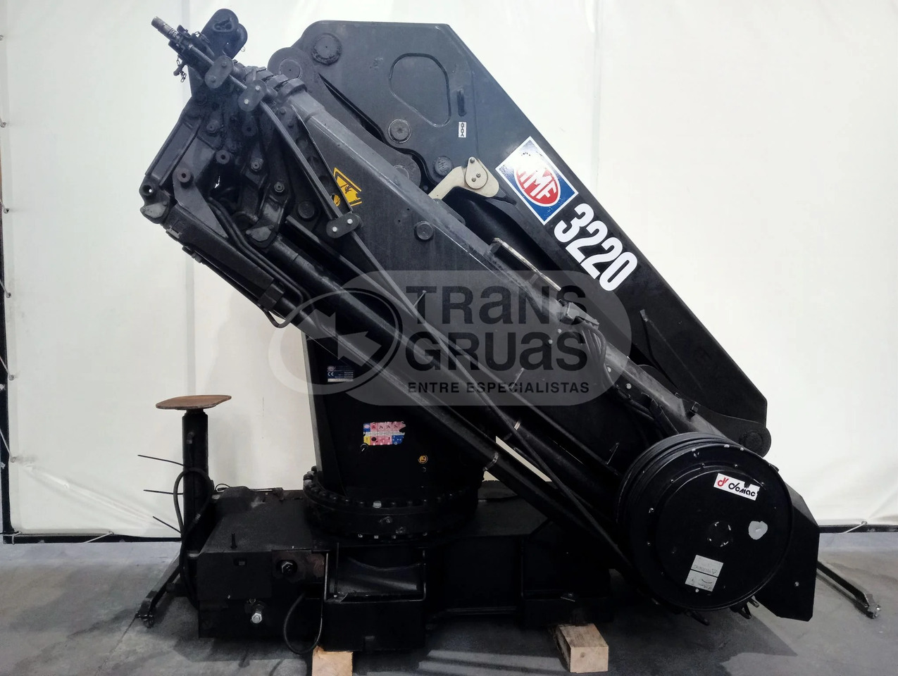 Grúa hidráulica HMF 3220 K5 - Gru per autocarro: foto 1 Grúa hidráulica HMF 3220 K5 - Gru per autocarro: foto 1