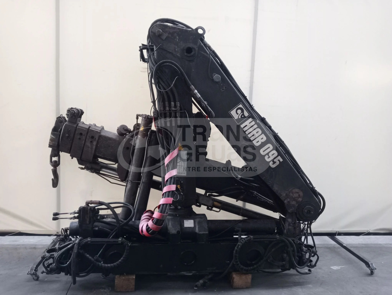 Grúa hidráulica Hiab 095-3 - Gru per autocarro: foto 1 Grúa hidráulica Hiab 095-3 - Gru per autocarro: foto 1